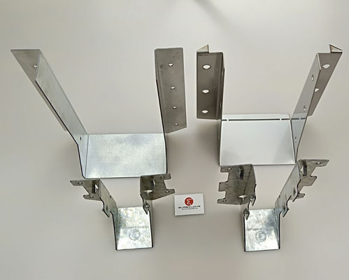 LUS أسود الأرضية الجدران المعلقة مقاومة للتآكل مع ثقوب مسبقة