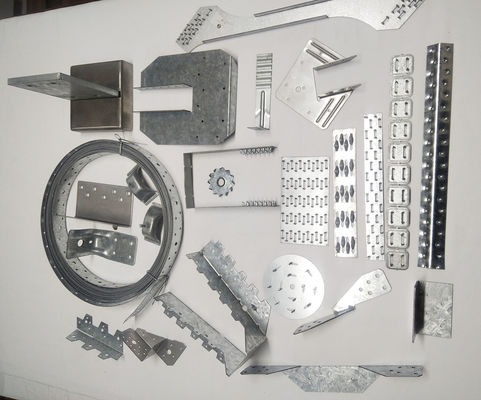 H2.5A ربطة يمنى 18-قياس مجلفنة شديدة التحمل أشرطة إعصارية ووصلات عوارض خشبية