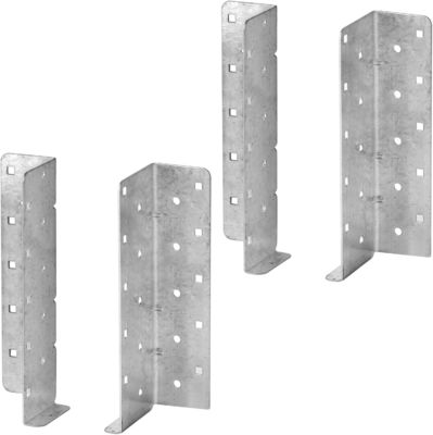 حامل عوارض مقسم من الفولاذ المجلفن، دعامة عوارض مثبتة على الحائط، روابط إعصارية للعوارض