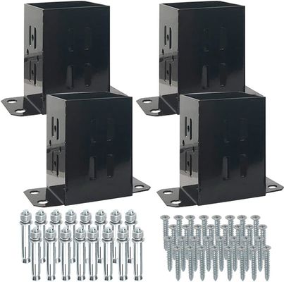 سياج ما بعد مرساة قاعدة مرساة قاعدة لدعم درابزين شرفة سطح السفينة لدعم المبارزة Trellis & Gates