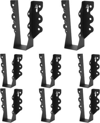 حامل عوارض بناء شديد التحمل مع ملاءمة عالمية لأخشاب 2 × 4 بوصة ورباط إعصاري